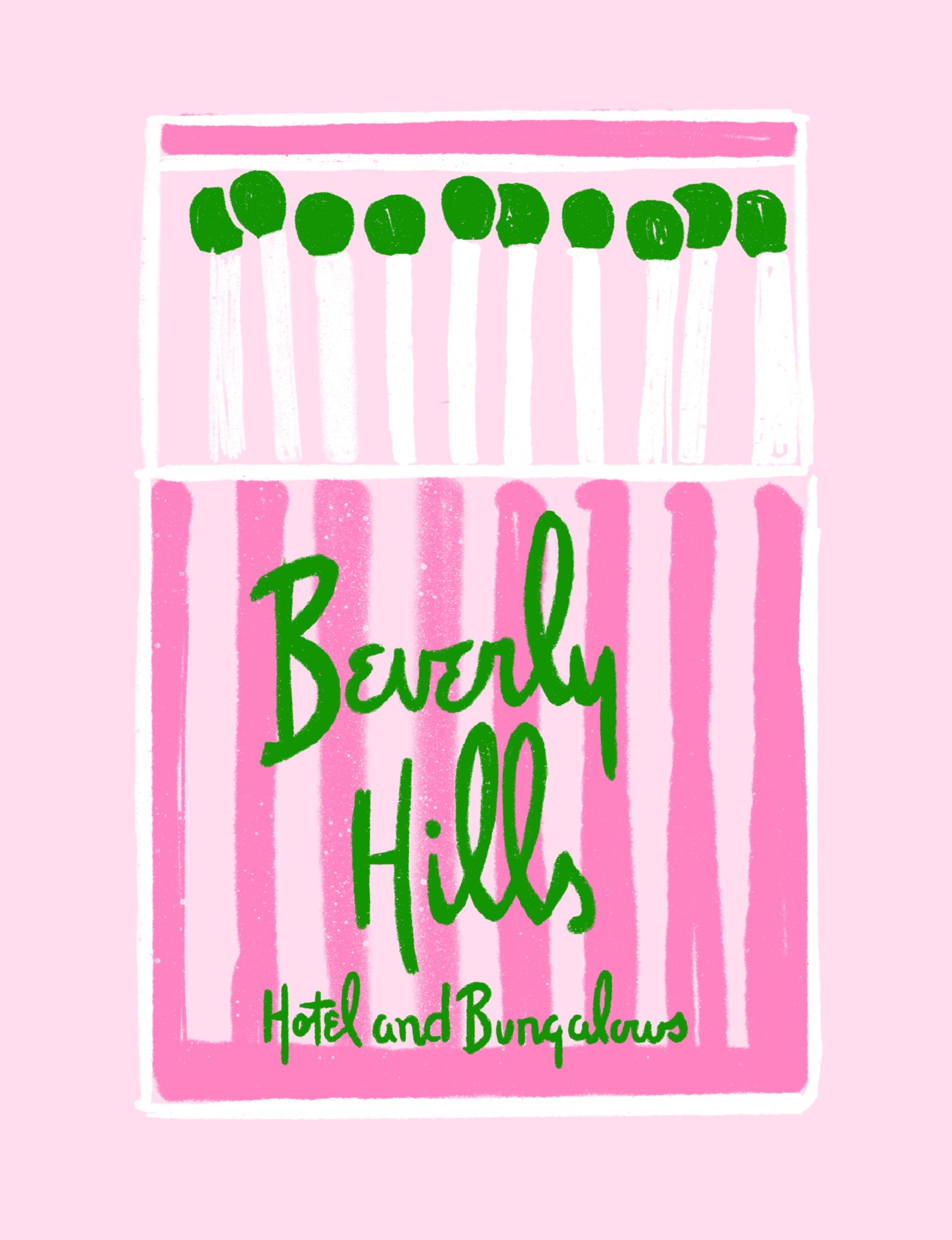 The Beverly Hills Hotel MATCHBOOK sweatshirt - Sweatshirt