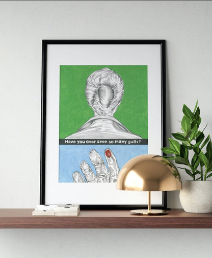 The Birds PRINT (12 x 16) - Art Print