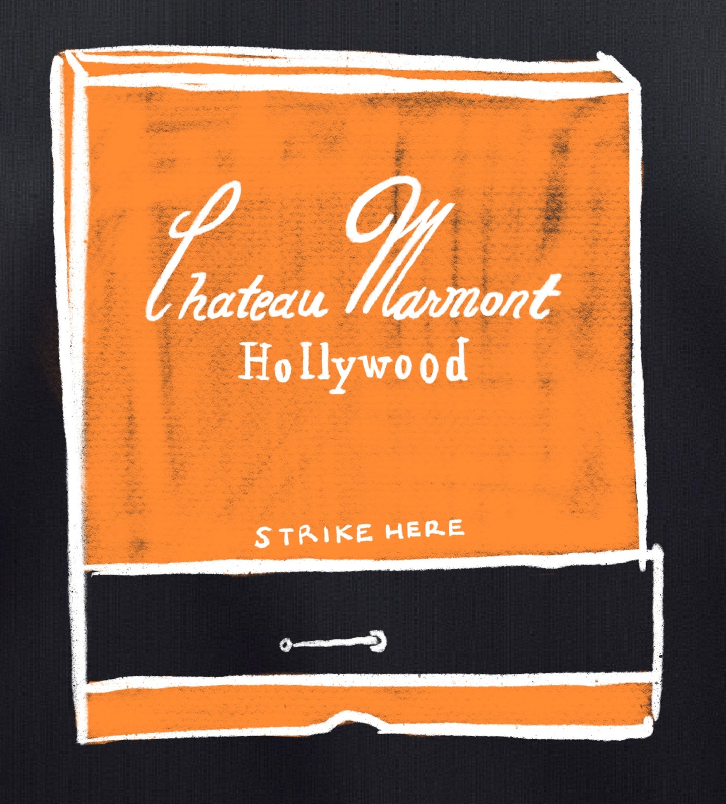 The Chateau Marmont MATCHBOOK sweatshirt - Sweatshirt