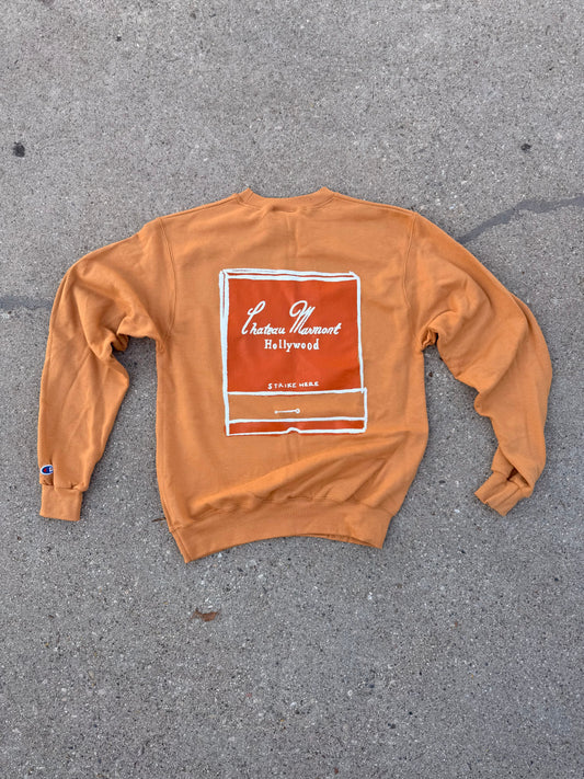 The Chateau Marmont MATCHBOOK sweatshirt - Sweatshirt