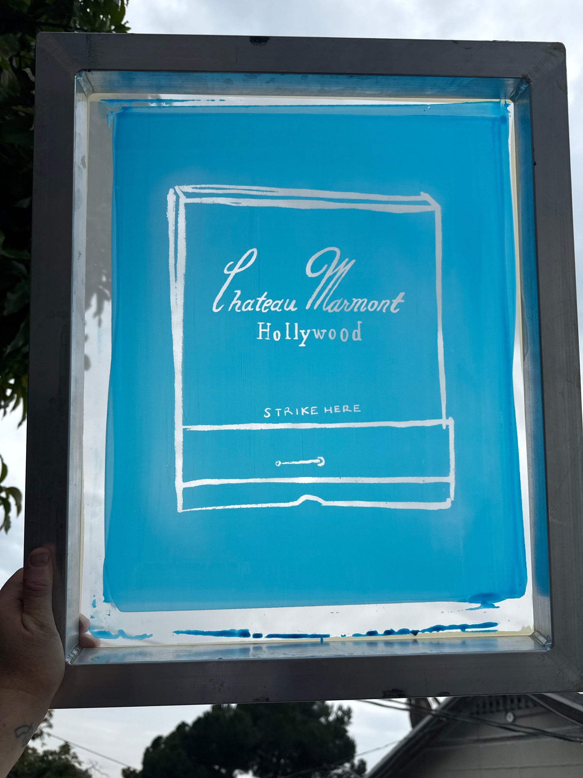 The Chateau Marmont MATCHBOOK sweatshirt - Sweatshirt