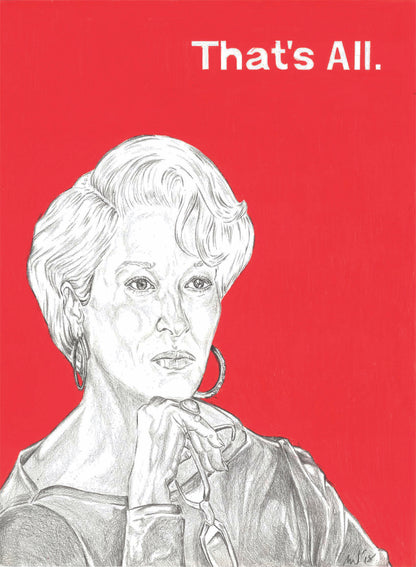The Devil Wears Prada PRINT (12 x 16) - Art Print