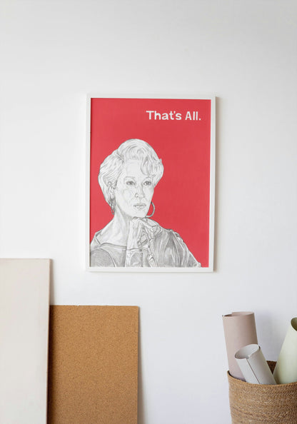 The Devil Wears Prada PRINT (12 x 16) - Art Print