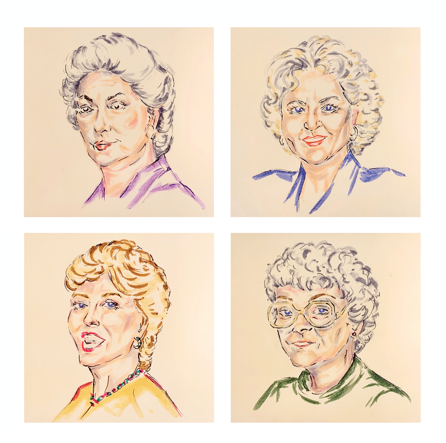 THE GOLDEN GIRLS