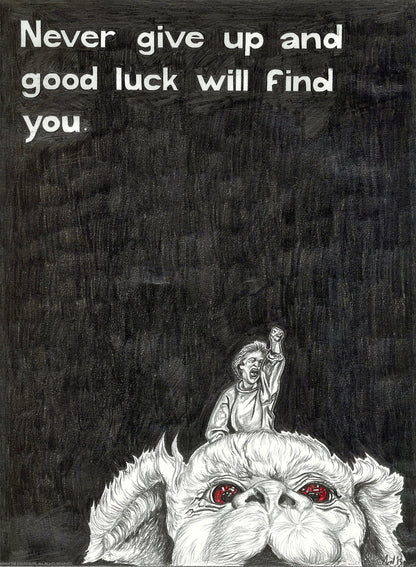 The Never Ending Story PRINT (12 x 16) - Art Print