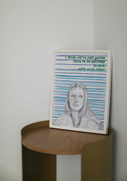 The Royal Tenenbaums / Margot PRINT - Art Print