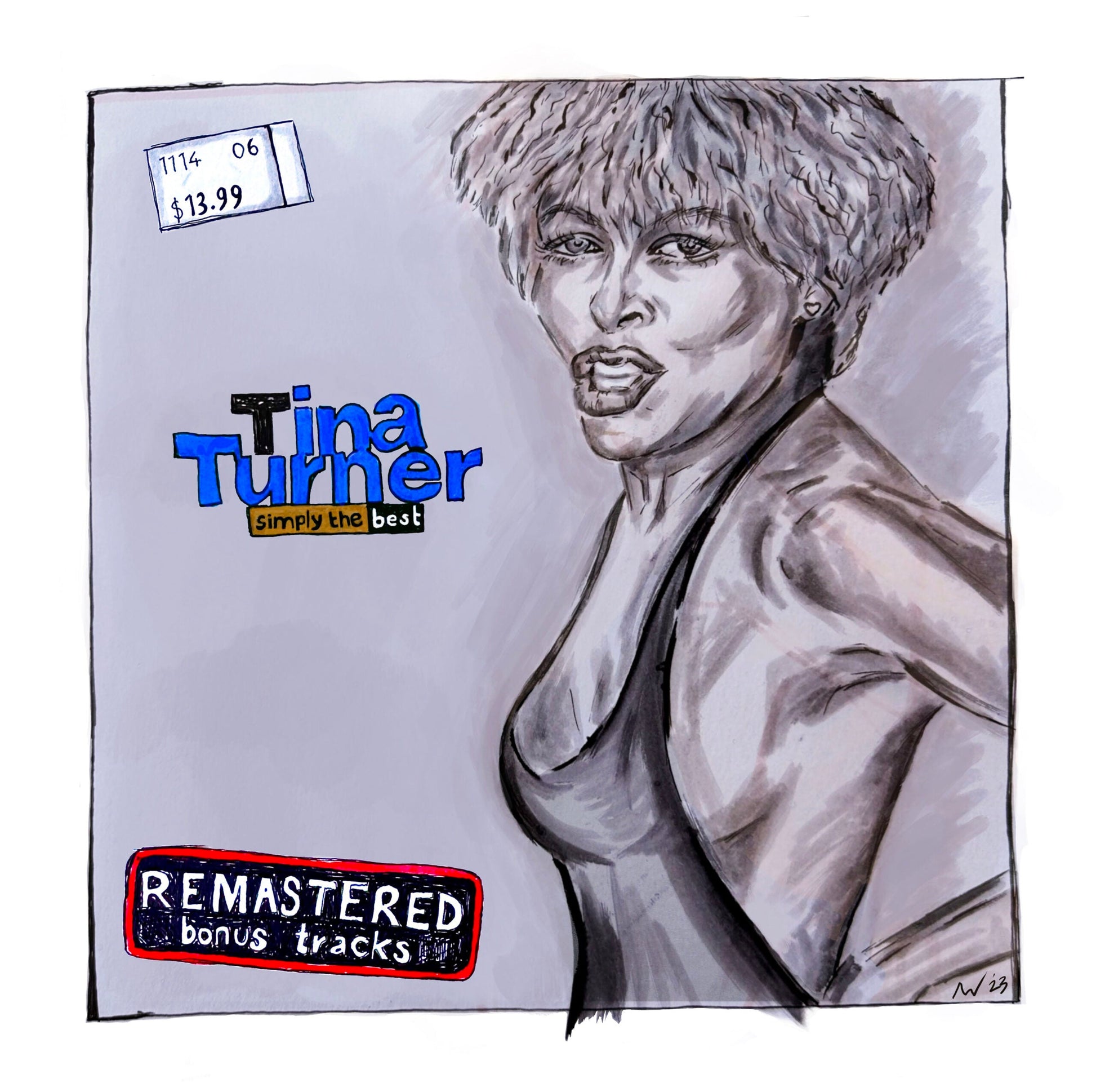 Tina Turner PRINT - Art Print