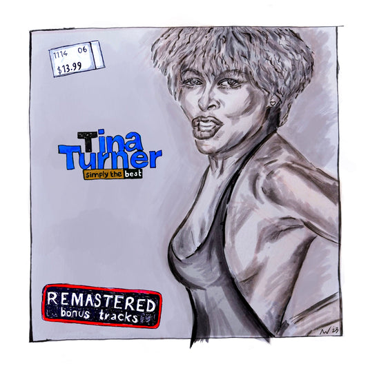 Tina Turner PRINT - Art Print