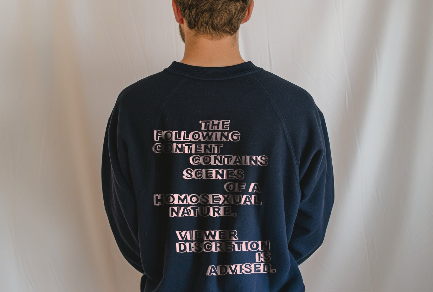 VIEWER DISCRETION ADVISED (homosexual content) - Sweatshirt